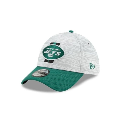 New York Jets Gorra | New Era Official NFL Training 39thirty Stretch Fit Cap Mexico - Verdes